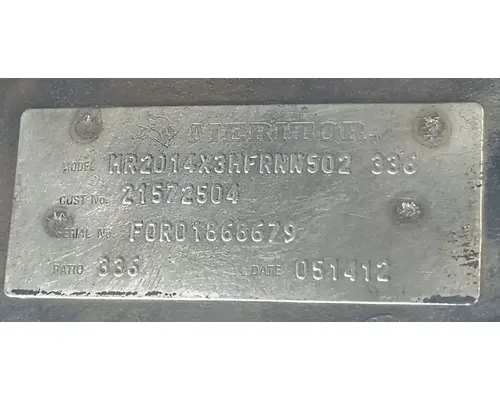 Meritor/Rockwell MR2014X Rear Rears (Tandem Rear or Single)