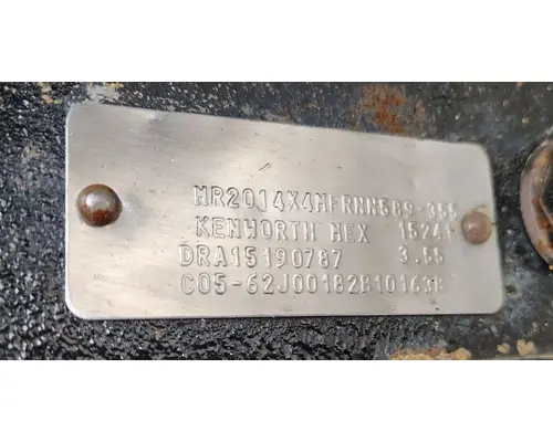 Meritor/Rockwell MR2014X Rear Rears (Tandem Rear or Single)