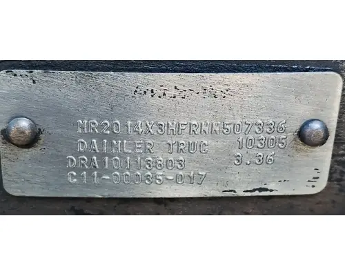 Meritor/Rockwell MR2014X Rear Rears (Tandem Rear or Single)