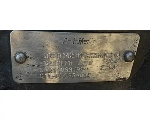 Meritor/Rockwell MR2014X Rear Rears (Tandem Rear or Single)