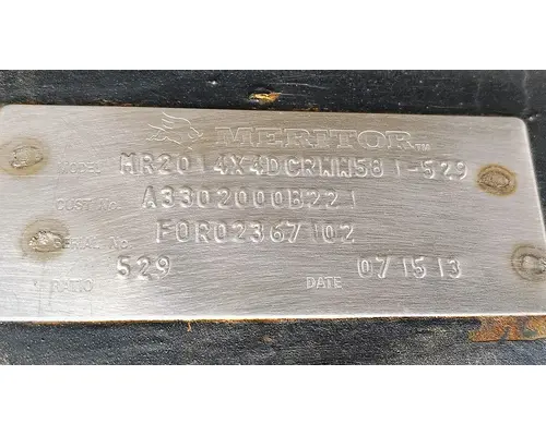 Meritor/Rockwell MRL2014XH Axle Housings (Rear)