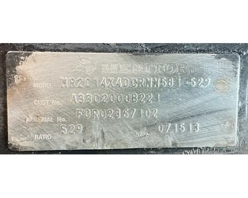 Meritor/Rockwell MRL2014XH Axle Housings (Rear)