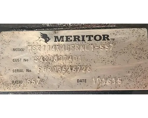 Meritor/Rockwell MS-21-14X-4DFR Axle Assembly, Rear