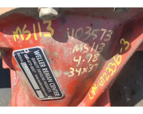 Meritor/Rockwell MS113 Rear Rears (Tandem Rear or Single)