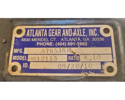 Meritor/Rockwell MS12113 Rear Rears (Tandem Rear or Single)