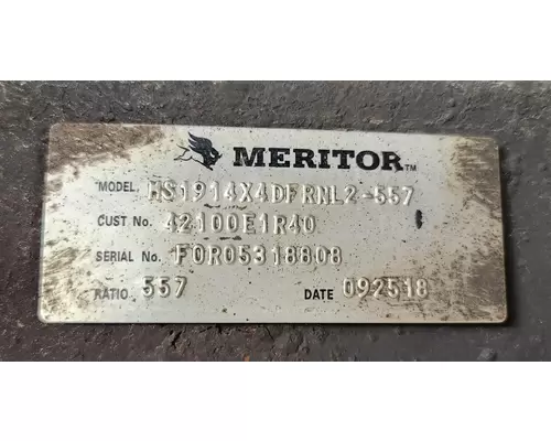 Meritor/Rockwell MS19-14X Axle Housing (Rear)