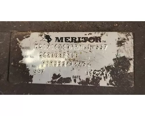 Meritor/Rockwell MS19-14X Axle Housing (Rear)