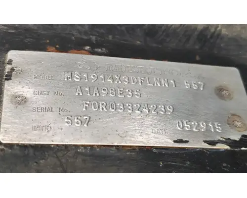 Meritor/Rockwell MS1914X Rear Rears (Tandem Rear or Single)