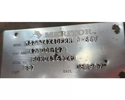 Meritor/Rockwell MS2114X Axle Housing (Rear)