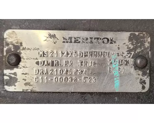 Meritor/Rockwell MS2114X Axle Housing (Rear)