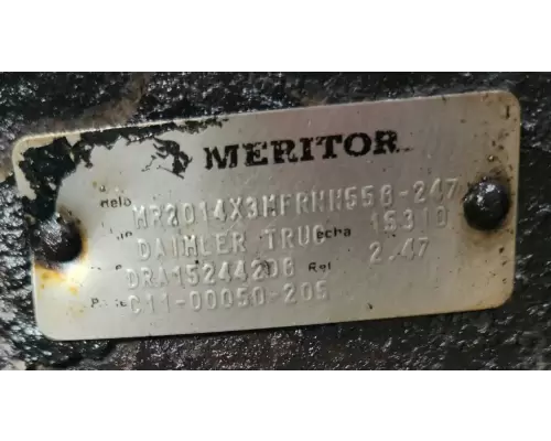 Meritor/Rockwell MT40-14X Axle Assembly, Rear (Single or Rear)