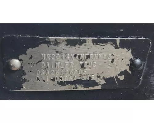 Meritor/Rockwell MT40-14X Axle Assembly, Rear
