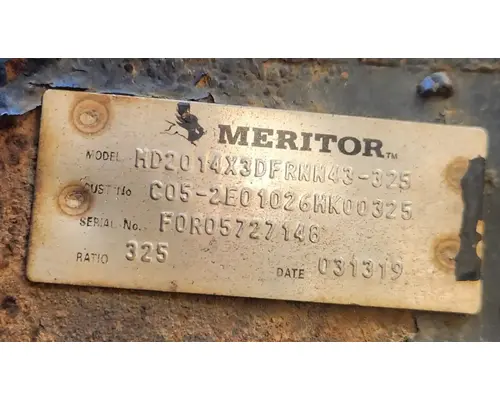 Meritor/Rockwell MT40-14X Rears (Front)