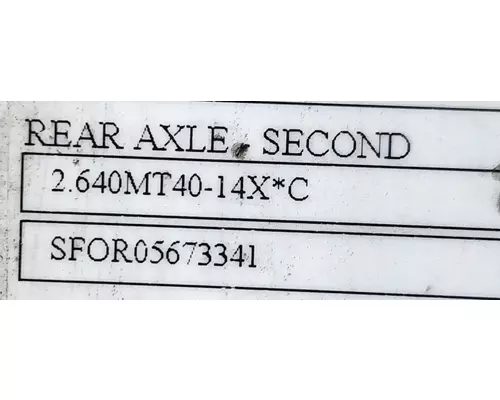 Meritor/Rockwell MT40-14X Rears (Rear)