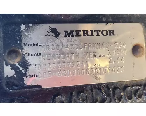 Meritor/Rockwell MT40-14X Rears (Rear)
