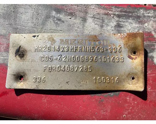 Meritor/Rockwell MT4014X3 Cutoff