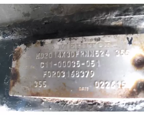 Meritor/Rockwell MT4014X3 Cutoff