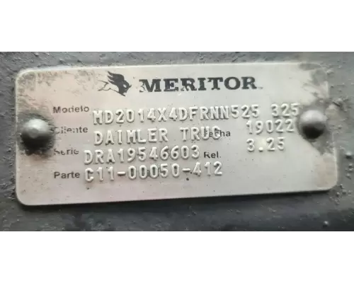 Meritor/Rockwell MT4014X Cutoff Assembly (Housings & Suspension Only)