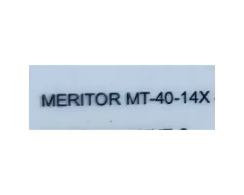 Meritor/Rockwell MT4014X Cutoff