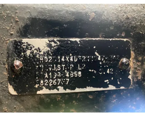 Rears (Front) Meritor/Rockwell MD2014X Complete Recycling Group LLC