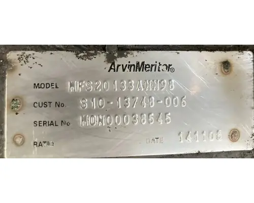 Axle Assembly, Front (Steer) Meritor/Rockwell MFS20133A Geco - Dinuba