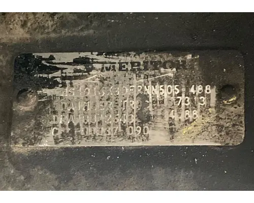 Axle Assembly, Rear (Single Or Rear) Meritor/Rockwell MS19-14X Complete Recycling Group LLC