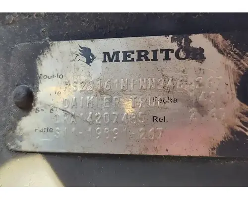Meritor/Rockwell Other Axle Assembly, Rear
