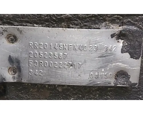 Meritor/Rockwell Other Axle Assembly, Rear