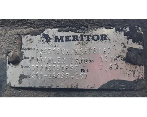 Meritor/Rockwell Other Axle Assembly, Rear