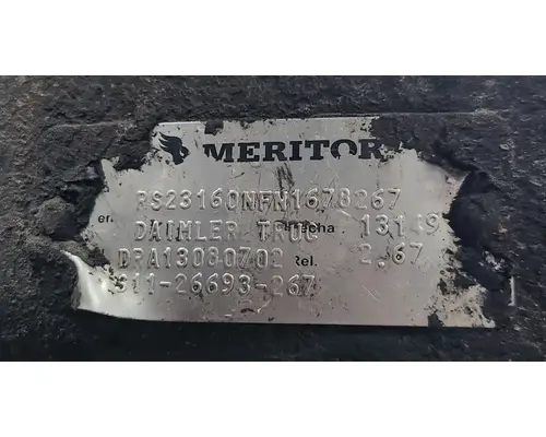 Meritor/Rockwell Other Axle Assembly, Rear