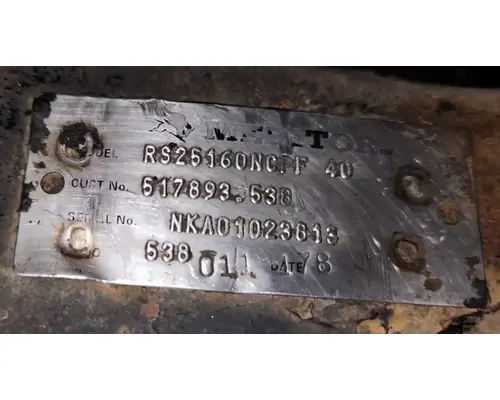Meritor/Rockwell Other Axle Assembly, Rear