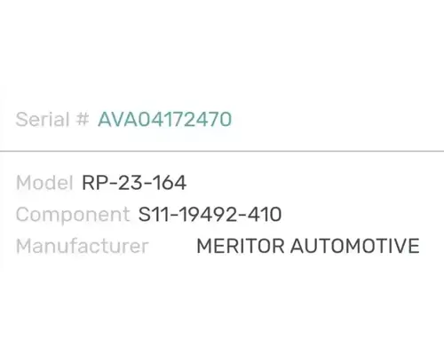 Meritor/Rockwell Other Axle Assembly Housing