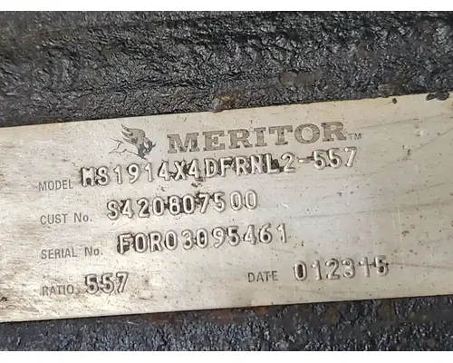 Meritor/Rockwell Other Axle Housing (Rear)