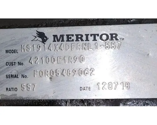 Meritor/Rockwell Other Axle Housing (Rear)