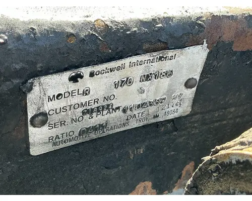 Meritor/Rockwell R170 Differential Housing (Single or Rear)