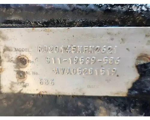 Meritor/Rockwell RD20-145 Cutoff