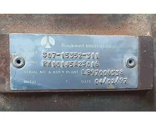 Meritor/Rockwell RM10-145A TransmissionTransaxle Assembly