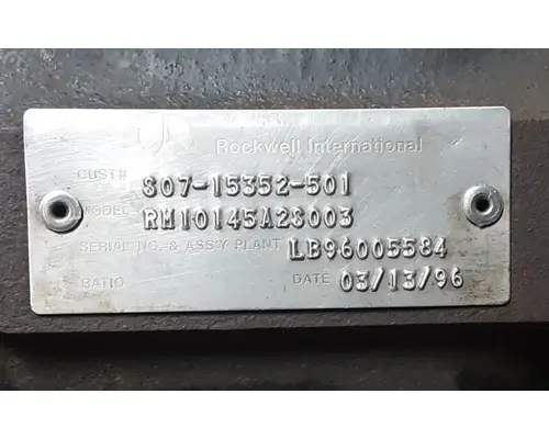 Meritor/Rockwell RM10-145A TransmissionTransaxle Assembly