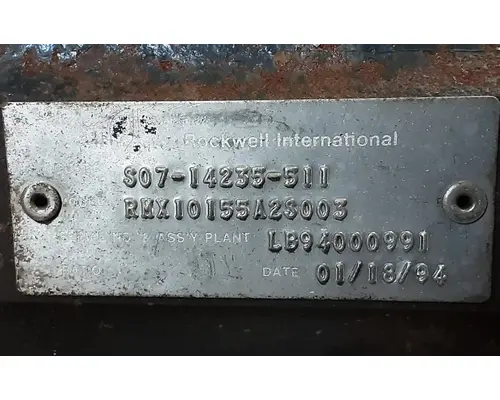 Meritor/Rockwell RMX10-155A TransmissionTransaxle Assembly