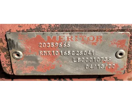 Meritor/Rockwell RMX10-165C2 TransmissionTransaxle Assembly