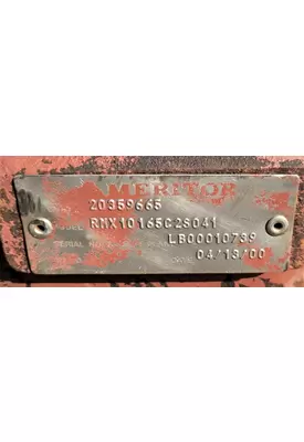 Meritor/Rockwell RMX10-165C2 Transmission/Transaxle Assembly