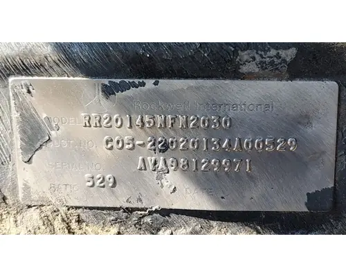 Meritor/Rockwell RP40145 Cutoff Tandem Axle