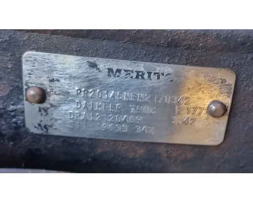 Meritor/Rockwell RR20145 Rear Rears (Tandem Rear or Single)