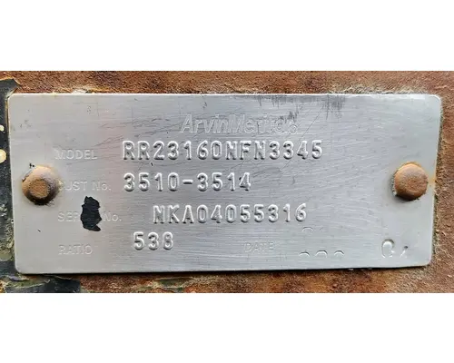 Meritor/Rockwell RR23160 Axle Housings (Rear)