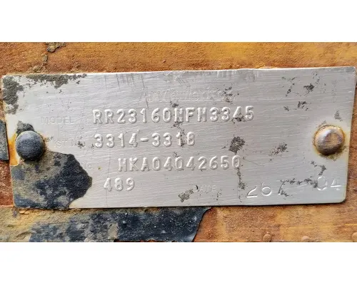 Meritor/Rockwell RR23160 Axle Housings (Rear)