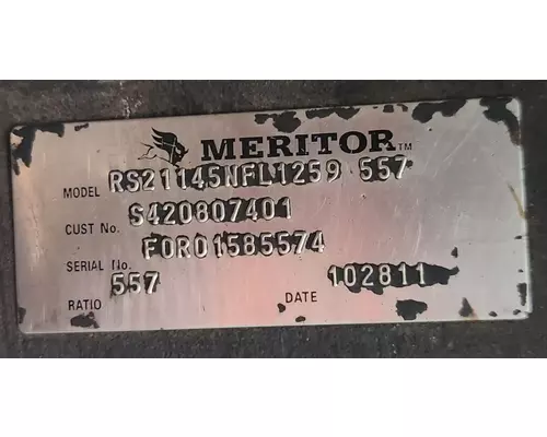 Meritor/Rockwell RS 21-145 Axle Housing (Rear)