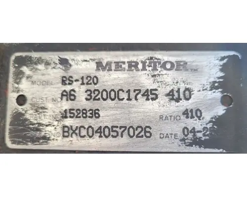 Meritor/Rockwell RS120 Differential (Single or Rear)