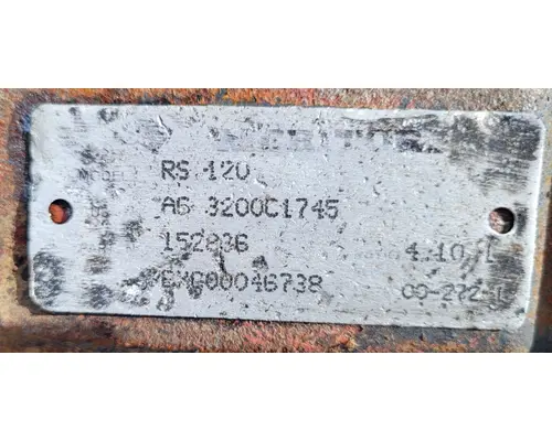 Meritor/Rockwell RS120 Rear Rears (Tandem Rear or Single)