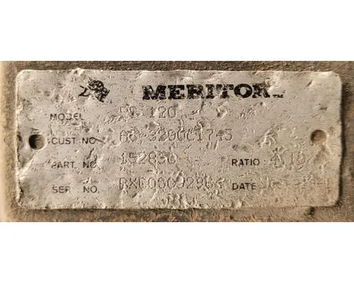 Meritor/Rockwell RS120 Rear Rears (Tandem Rear or Single)
