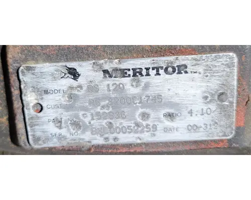 Meritor/Rockwell RS120 Rear Rears (Tandem Rear or Single)